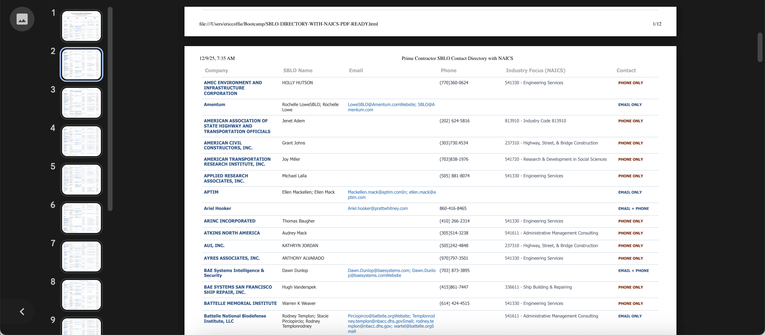 SBLO Contact List thumbnail 2